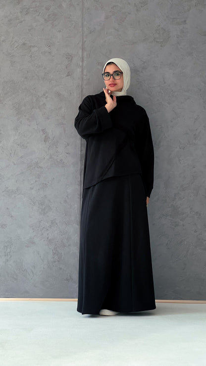 طقم تنورة بوهو