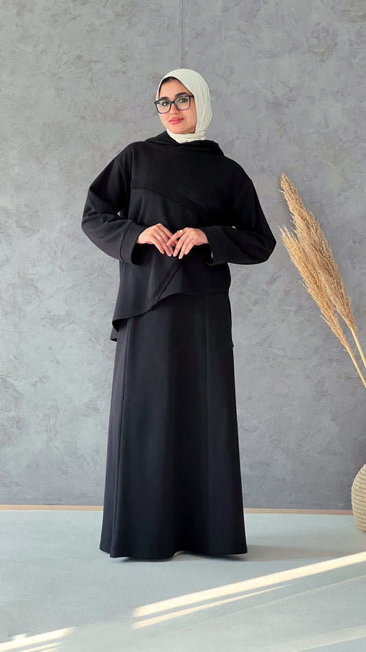 طقم تنورة بوهو