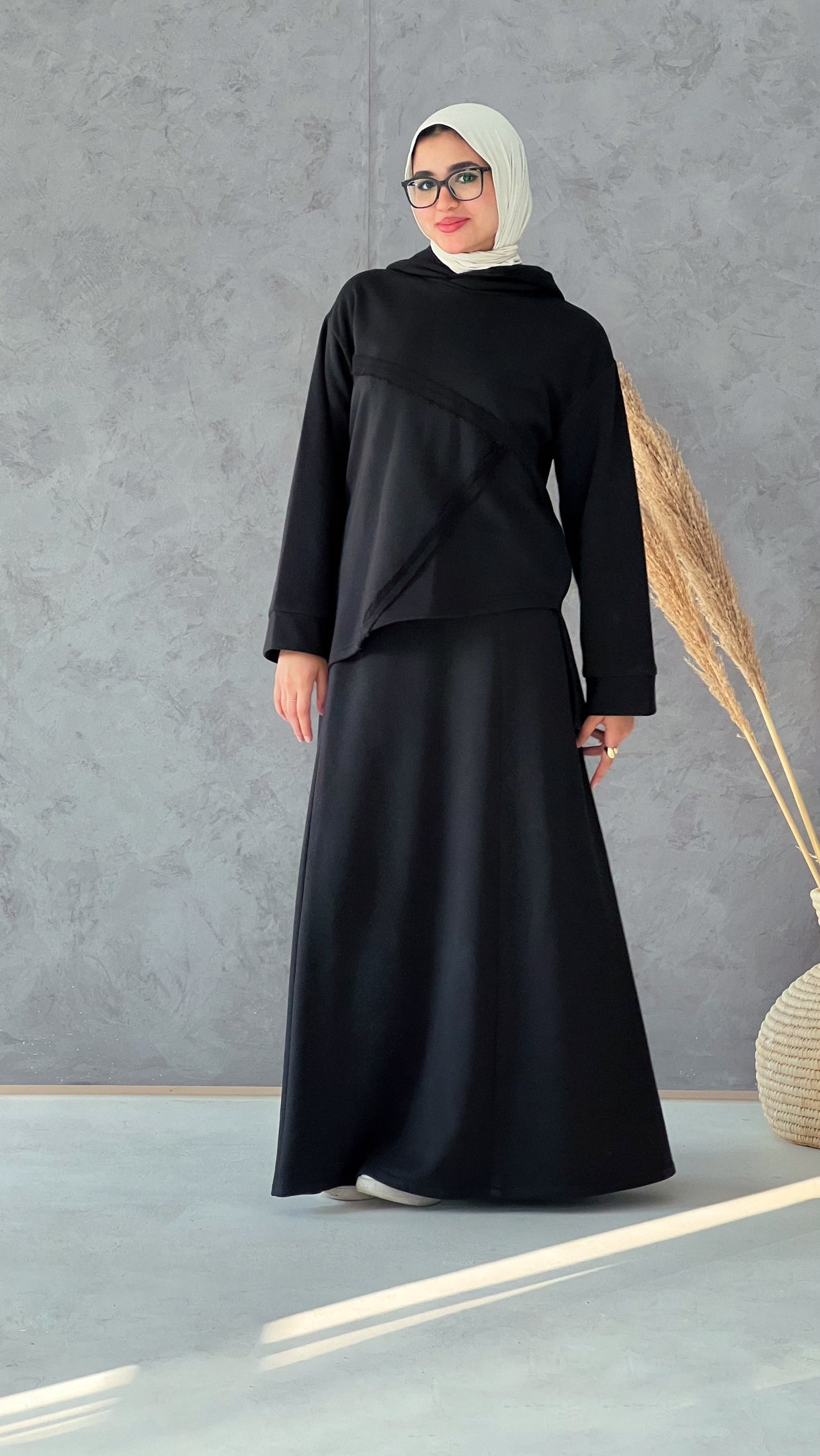 طقم تنورة بوهو