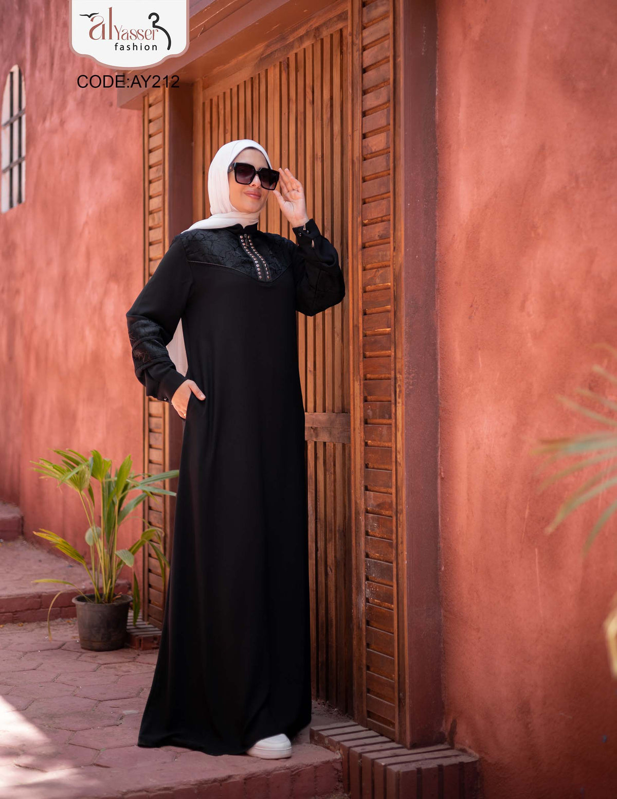 Elegant Top Abaya