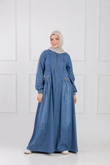 Flowy Pocket Abaya Jeans