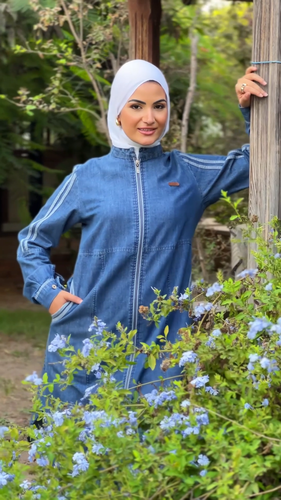 Denim Flair tunic