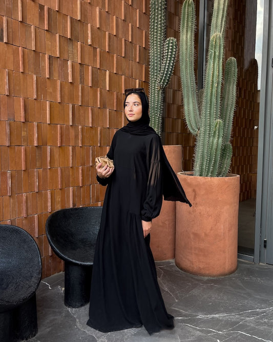 عباية فستان